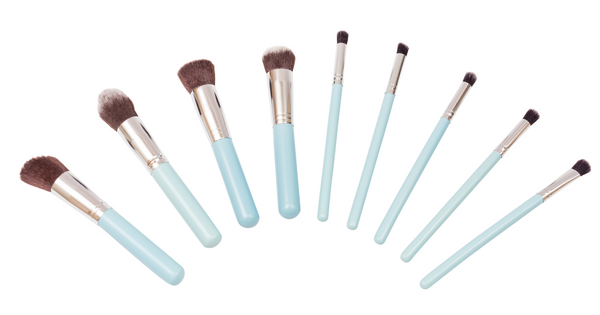 Pro Artisan 9 Piece Contour Brush Set- Blue * LAST ONE*