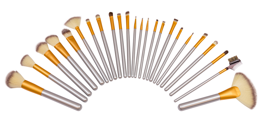 Pro Artisan 25 Piece Brush Set- Silver